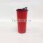 Red color double wall SS sublimation thermos vacuums flask