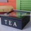 hot sale antique design luxury wooden tea box gift box packing