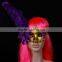 High Quality Plastic Feather Headpiece Carnival Party Mask