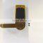 OSPON touchpad single tongue code door lock,antique yellow color