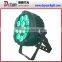 Hot sale RGBWA UV 6 in 1 led slim par light cheap outdoor stage lighting