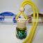 7ml car air fresheners bottle/empty hanging car bottle with wooden cap