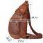 Fashion Casual School leather Cross Body Chest Sling Bag for Teenagers youn men chest shoudler bag                        
                                                Quality Choice