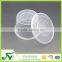 Low price round 1000ml PP plastic food container with lid