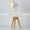 Wooden table lamp vintage edison lights for antique style lamps