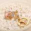 New Fashion Cat eye stone Frog Keychain Crystal purse Bag Key Chain ring key Gift