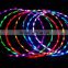 28 Inch LED Lighted Twist lighted led hula hoop Cosmic Glow Hoola Hoop
