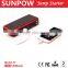 SUNPOW jump starter 12,000mAh super power bank portable 12V jump starter car charger battery booster pack super power bank