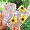 wholesale embossed mobile phone flowers case for iphone 6 6s shell
