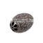 92.5 Sterling Silver Natural Diamond Pave Setting Drum Bead Spacer Finding Handmade Jewelry View Diamond Spacer Bead Finding