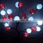 4.5V Battery Control Outdoor Multicolor Magic Led Cotton Ball for Christmas Decoration
