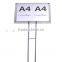 outdoor poster stand