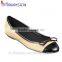 OEM ODM high quality Genuine leather women flat shoes soft comfortable shoes