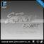 Custom 3D Self-adhesive ABS Plastic Chrome Plated Chrome Letters