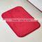 coral fleece Bathmat carpet bathroom mat with anti slip base