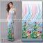 Chinese style printing rayon fabric for elegant dress