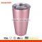 20oz Stainless Steel Double Wall Insulated Tea Cup With PP Lid