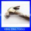 claw hammer with good quality wooden handle