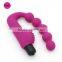 silicone vibration Anal beeds sex toys E005