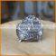 2890S-P rose vine leaf carved chic mini metal jewelry box jewelry box elegant decorations