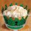 unique christmas decoration wholesale paper laser cut cupcake wrappers