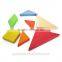 2015 Hot Sale Wooden IQ Intelligent Puzzle Tangram Seven Pieces Puzzle Model Number GAD1132