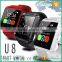 wholesale Android smart watch bluetooth U watch U8 smart watch For smart mobile phone