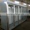 supermarket glass door freezer multideck showcase