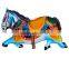 Foil Balloon Small Flying Horse Shape Balloon 75*61cm