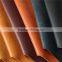 Crazy horse woven finished pattern china high quality pu leather material
