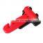 Car and bus emergency hammer with base and cutting knife