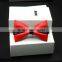 Wholesale Cheap Mini Bow Tie for Decoration Men Leather Bow Tie with PU