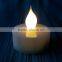 Realistic yellow flame night decor battery blink led tealights for church or party reflection