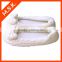Elegant handmade soft white Coral fleece line ballet dance shoes