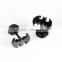 Bat Design Man Stud Earrings Punk Style 2 Colors Stainless Steel Men's Party Jewelry