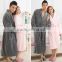 hot selling couple custom design flannel fashion sleepwear/pajama/bathrobe