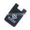 2016 custom cell phone card holder with 3m sticker advertising sticky card holder on mobile phone
