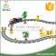Kids electric plastic railway toy train