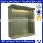 Tailor made spray paint MDF wood shelf for shop with LED lighting