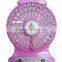 portable rechargeable Lithium Fattery fan adjusted by three grades