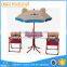 Lovely kids patio set with umbrella, table and chairs set, kids outdoor furniture