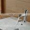 Centerset single handle bathroom faucet in chrome
