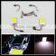 Parking 8W COB 24 Chip LED Car Interior Light T10 Festoon Dome Adapter 12V Panel light bulbs Auto car light source