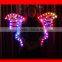 Remote Control Light Up Fairy Wings, Programmable LED Belly Dance Wings