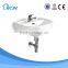 Hand Washing Round Porcelain Wall Solid Surface Sink