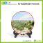 Promotional wholesale beautiful plate art and craft for friends,family