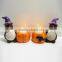 House ceramic halloween decor with LED light