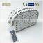 PU Cosmetic bag washing bag Aslant bag double zippers cosmetic bag mini cosmetic bag