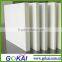 High density (0.6) solid white pvc board furniture application