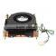 Alseye manufacturer BA0114 aluminum radiator 1U sever cooler computer cooling fan